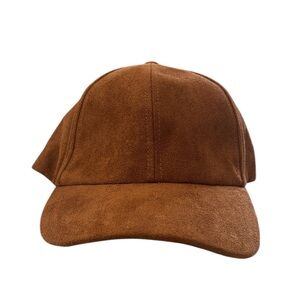 Faux suede hat